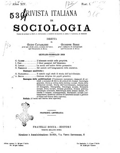 Rivista italiana di sociologia