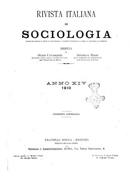 Rivista italiana di sociologia