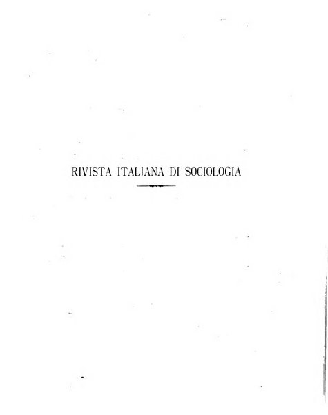 Rivista italiana di sociologia