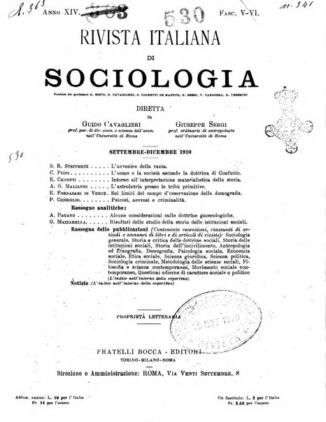 Rivista italiana di sociologia