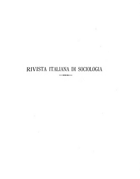 Rivista italiana di sociologia