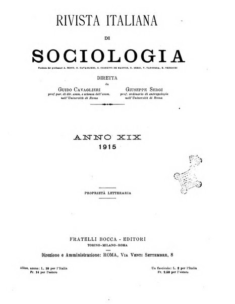 Rivista italiana di sociologia