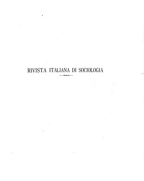 Rivista italiana di sociologia