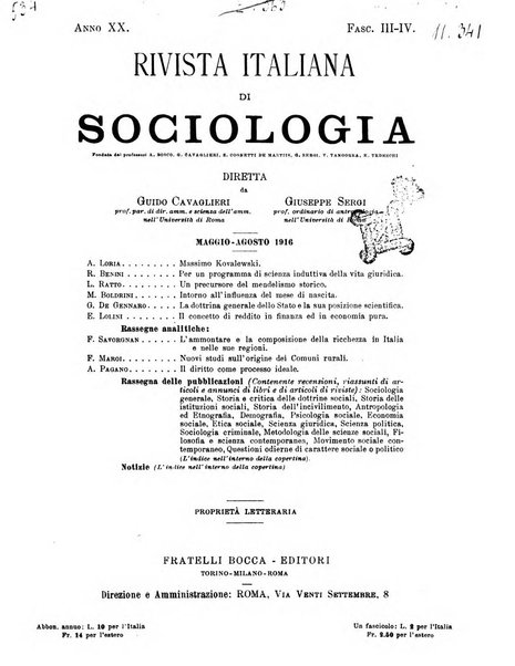 Rivista italiana di sociologia