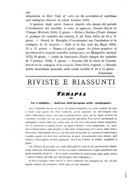 Rivista italiana di terapia e igiene giornale per i medici pratici