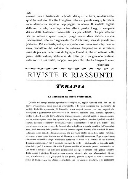 Rivista italiana di terapia e igiene giornale per i medici pratici