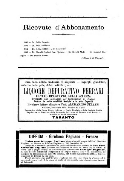 Rivista italiana di terapia e igiene giornale per i medici pratici