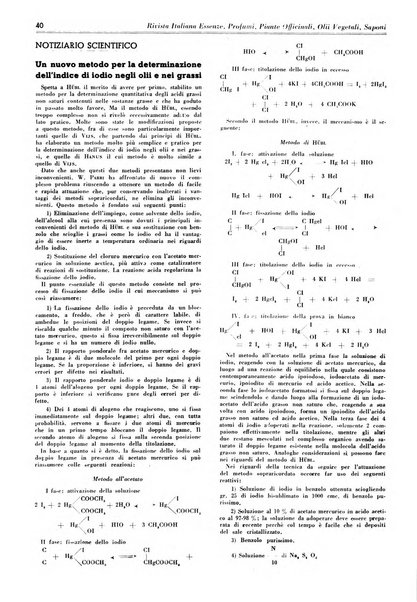 Rivista italiana essenze, profumi, piante officinali, olii vegetali, saponi organo di propaganda del gruppo produttori materie aromatiche della Federazione nazionale fascista degli industriali dei prodotti chimici