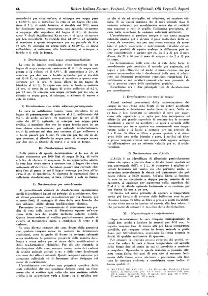 Rivista italiana essenze, profumi, piante officinali, olii vegetali, saponi organo di propaganda del gruppo produttori materie aromatiche della Federazione nazionale fascista degli industriali dei prodotti chimici