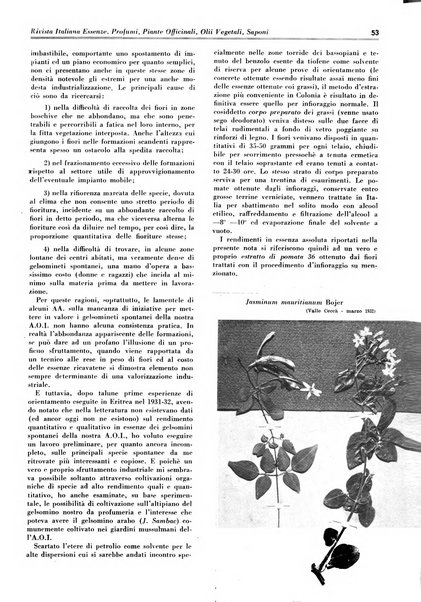 Rivista italiana essenze, profumi, piante officinali, olii vegetali, saponi organo di propaganda del gruppo produttori materie aromatiche della Federazione nazionale fascista degli industriali dei prodotti chimici