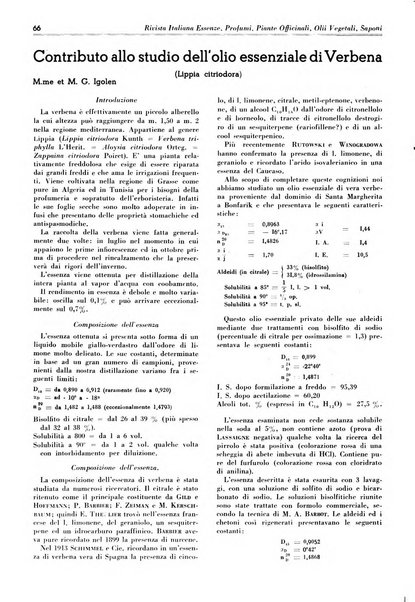 Rivista italiana essenze, profumi, piante officinali, olii vegetali, saponi organo di propaganda del gruppo produttori materie aromatiche della Federazione nazionale fascista degli industriali dei prodotti chimici