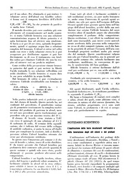 Rivista italiana essenze, profumi, piante officinali, olii vegetali, saponi organo di propaganda del gruppo produttori materie aromatiche della Federazione nazionale fascista degli industriali dei prodotti chimici