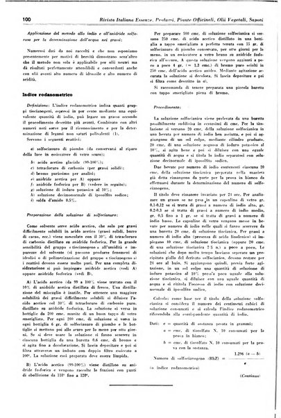 Rivista italiana essenze, profumi, piante officinali, olii vegetali, saponi organo di propaganda del gruppo produttori materie aromatiche della Federazione nazionale fascista degli industriali dei prodotti chimici