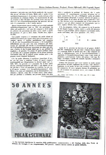 Rivista italiana essenze, profumi, piante officinali, olii vegetali, saponi organo di propaganda del gruppo produttori materie aromatiche della Federazione nazionale fascista degli industriali dei prodotti chimici