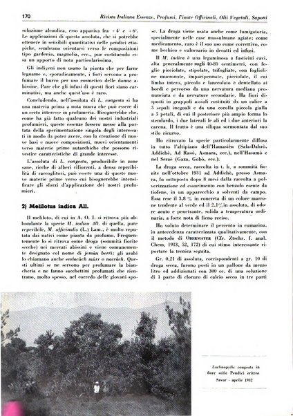 Rivista italiana essenze, profumi, piante officinali, olii vegetali, saponi organo di propaganda del gruppo produttori materie aromatiche della Federazione nazionale fascista degli industriali dei prodotti chimici