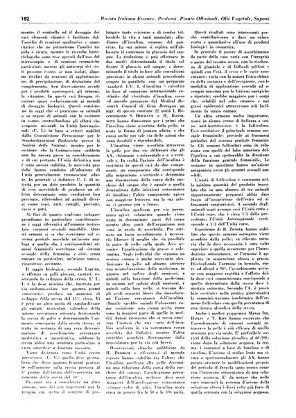 Rivista italiana essenze, profumi, piante officinali, olii vegetali, saponi organo di propaganda del gruppo produttori materie aromatiche della Federazione nazionale fascista degli industriali dei prodotti chimici