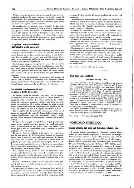 Rivista italiana essenze, profumi, piante officinali, olii vegetali, saponi organo di propaganda del gruppo produttori materie aromatiche della Federazione nazionale fascista degli industriali dei prodotti chimici