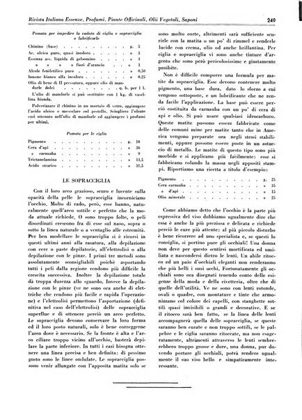 Rivista italiana essenze, profumi, piante officinali, olii vegetali, saponi organo di propaganda del gruppo produttori materie aromatiche della Federazione nazionale fascista degli industriali dei prodotti chimici