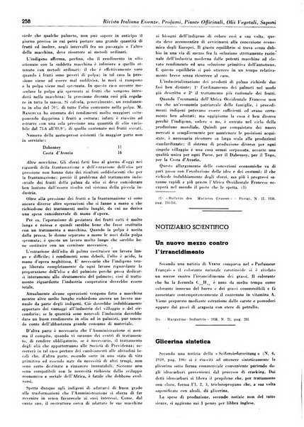 Rivista italiana essenze, profumi, piante officinali, olii vegetali, saponi organo di propaganda del gruppo produttori materie aromatiche della Federazione nazionale fascista degli industriali dei prodotti chimici