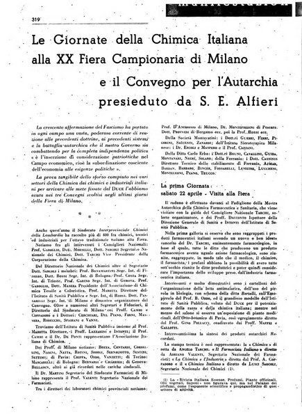 Rivista italiana essenze, profumi, piante officinali, olii vegetali, saponi organo di propaganda del gruppo produttori materie aromatiche della Federazione nazionale fascista degli industriali dei prodotti chimici