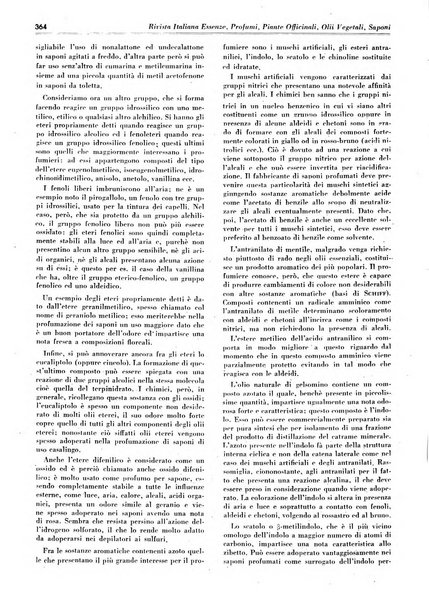 Rivista italiana essenze, profumi, piante officinali, olii vegetali, saponi organo di propaganda del gruppo produttori materie aromatiche della Federazione nazionale fascista degli industriali dei prodotti chimici