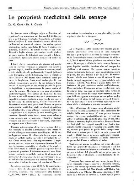 Rivista italiana essenze, profumi, piante officinali, olii vegetali, saponi organo di propaganda del gruppo produttori materie aromatiche della Federazione nazionale fascista degli industriali dei prodotti chimici