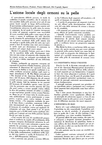 Rivista italiana essenze, profumi, piante officinali, olii vegetali, saponi organo di propaganda del gruppo produttori materie aromatiche della Federazione nazionale fascista degli industriali dei prodotti chimici