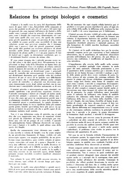 Rivista italiana essenze, profumi, piante officinali, olii vegetali, saponi organo di propaganda del gruppo produttori materie aromatiche della Federazione nazionale fascista degli industriali dei prodotti chimici