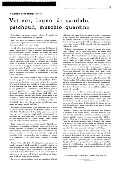 Rivista italiana essenze, profumi, piante officinali, olii vegetali, saponi organo di propaganda del gruppo produttori materie aromatiche della Federazione nazionale fascista degli industriali dei prodotti chimici