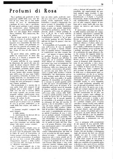 Rivista italiana essenze, profumi, piante officinali, olii vegetali, saponi organo di propaganda del gruppo produttori materie aromatiche della Federazione nazionale fascista degli industriali dei prodotti chimici