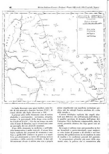 Rivista italiana essenze, profumi, piante officinali, olii vegetali, saponi organo di propaganda del gruppo produttori materie aromatiche della Federazione nazionale fascista degli industriali dei prodotti chimici