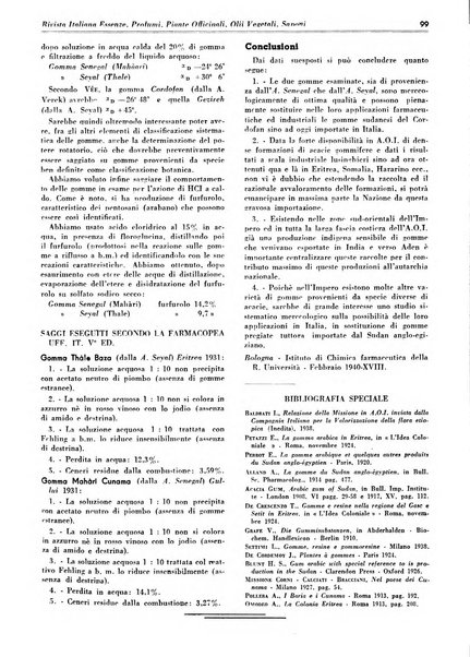 Rivista italiana essenze, profumi, piante officinali, olii vegetali, saponi organo di propaganda del gruppo produttori materie aromatiche della Federazione nazionale fascista degli industriali dei prodotti chimici