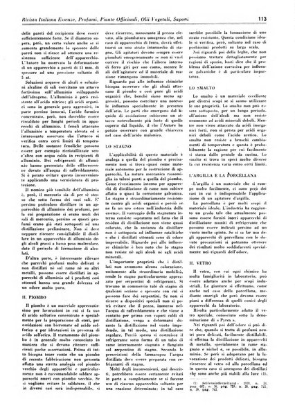 Rivista italiana essenze, profumi, piante officinali, olii vegetali, saponi organo di propaganda del gruppo produttori materie aromatiche della Federazione nazionale fascista degli industriali dei prodotti chimici