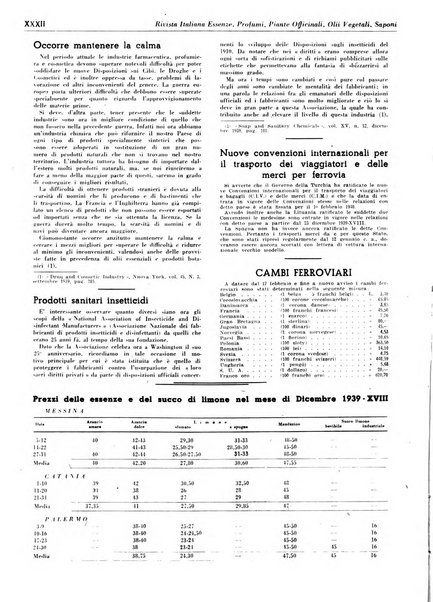 Rivista italiana essenze, profumi, piante officinali, olii vegetali, saponi organo di propaganda del gruppo produttori materie aromatiche della Federazione nazionale fascista degli industriali dei prodotti chimici