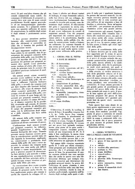 Rivista italiana essenze, profumi, piante officinali, olii vegetali, saponi organo di propaganda del gruppo produttori materie aromatiche della Federazione nazionale fascista degli industriali dei prodotti chimici