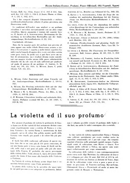 Rivista italiana essenze, profumi, piante officinali, olii vegetali, saponi organo di propaganda del gruppo produttori materie aromatiche della Federazione nazionale fascista degli industriali dei prodotti chimici