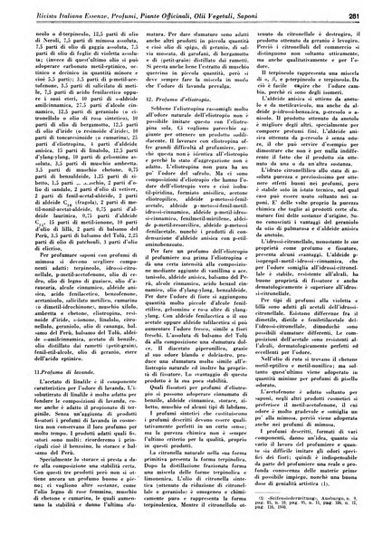 Rivista italiana essenze, profumi, piante officinali, olii vegetali, saponi organo di propaganda del gruppo produttori materie aromatiche della Federazione nazionale fascista degli industriali dei prodotti chimici