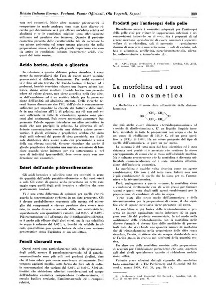 Rivista italiana essenze, profumi, piante officinali, olii vegetali, saponi organo di propaganda del gruppo produttori materie aromatiche della Federazione nazionale fascista degli industriali dei prodotti chimici