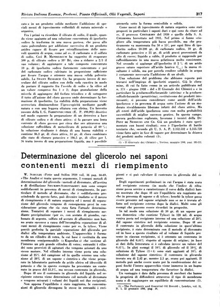 Rivista italiana essenze, profumi, piante officinali, olii vegetali, saponi organo di propaganda del gruppo produttori materie aromatiche della Federazione nazionale fascista degli industriali dei prodotti chimici