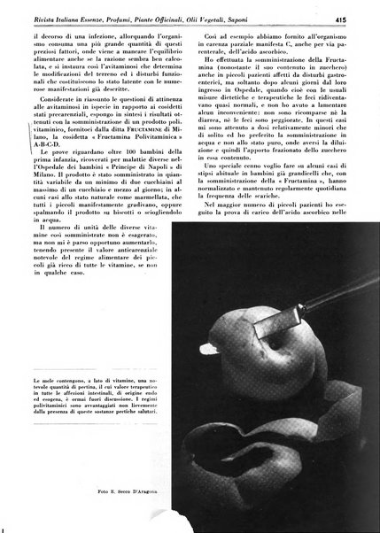 Rivista italiana essenze, profumi, piante officinali, olii vegetali, saponi organo di propaganda del gruppo produttori materie aromatiche della Federazione nazionale fascista degli industriali dei prodotti chimici