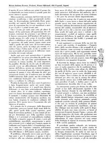 Rivista italiana essenze, profumi, piante officinali, olii vegetali, saponi organo di propaganda del gruppo produttori materie aromatiche della Federazione nazionale fascista degli industriali dei prodotti chimici