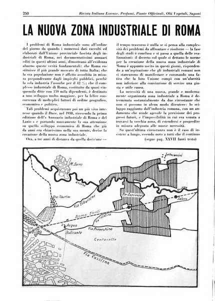 Rivista italiana essenze, profumi, piante officinali, olii vegetali, saponi organo di propaganda del gruppo produttori materie aromatiche della Federazione nazionale fascista degli industriali dei prodotti chimici