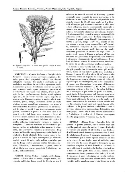 Rivista italiana essenze, profumi, piante officinali, olii vegetali, saponi organo di propaganda del gruppo produttori materie aromatiche della Federazione nazionale fascista degli industriali dei prodotti chimici