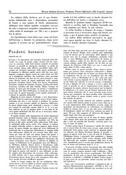 Rivista italiana essenze, profumi, piante officinali, olii vegetali, saponi organo di propaganda del gruppo produttori materie aromatiche della Federazione nazionale fascista degli industriali dei prodotti chimici