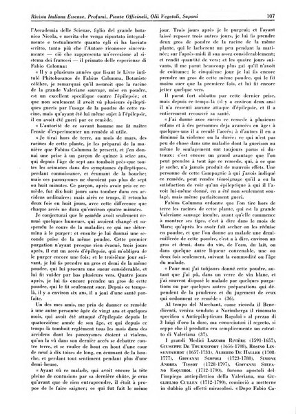 Rivista italiana essenze, profumi, piante officinali, olii vegetali, saponi organo di propaganda del gruppo produttori materie aromatiche della Federazione nazionale fascista degli industriali dei prodotti chimici