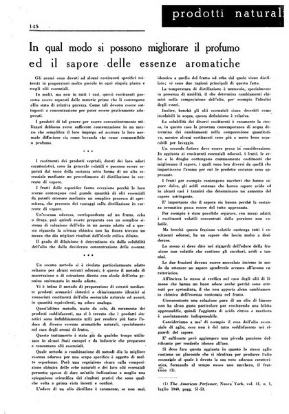 Rivista italiana essenze, profumi, piante officinali, olii vegetali, saponi organo di propaganda del gruppo produttori materie aromatiche della Federazione nazionale fascista degli industriali dei prodotti chimici