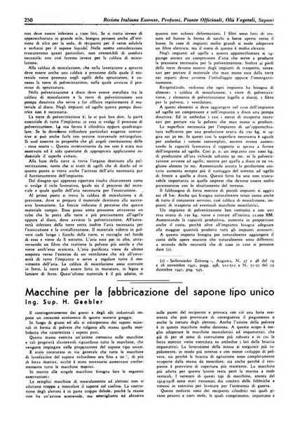 Rivista italiana essenze, profumi, piante officinali, olii vegetali, saponi organo di propaganda del gruppo produttori materie aromatiche della Federazione nazionale fascista degli industriali dei prodotti chimici