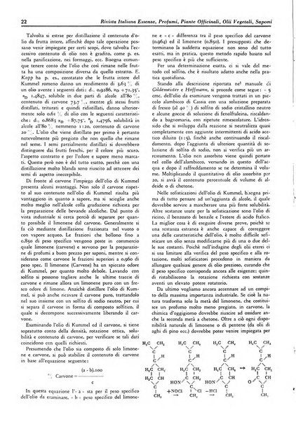 Rivista italiana essenze, profumi, piante officinali, olii vegetali, saponi organo di propaganda del gruppo produttori materie aromatiche della Federazione nazionale fascista degli industriali dei prodotti chimici