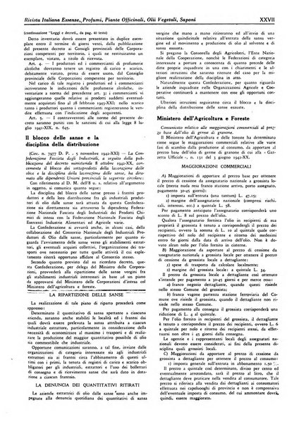 Rivista italiana essenze, profumi, piante officinali, olii vegetali, saponi organo di propaganda del gruppo produttori materie aromatiche della Federazione nazionale fascista degli industriali dei prodotti chimici