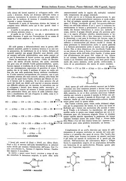 Rivista italiana essenze, profumi, piante officinali, olii vegetali, saponi organo di propaganda del gruppo produttori materie aromatiche della Federazione nazionale fascista degli industriali dei prodotti chimici